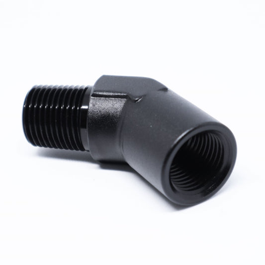 NPT Male to NPT Female Adapter, 45 Degree